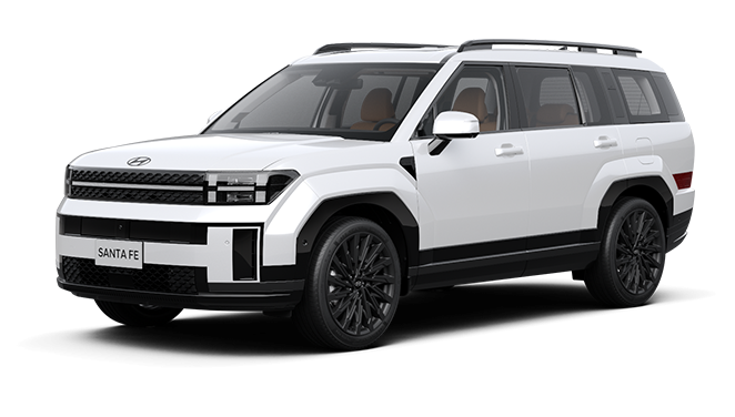 Santafe Calligraphy 2.5 (7 chỗ ) nội thất Đen